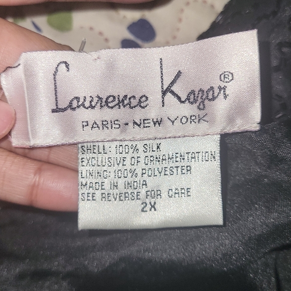 Sequins Laurence Kazar beaded vintage top - Picture 13 of 13